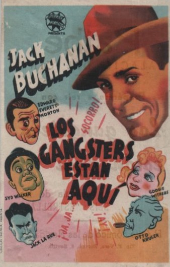 PROGRAMA DE CINE: LOS GANSTERS ESTAN AQUÍ