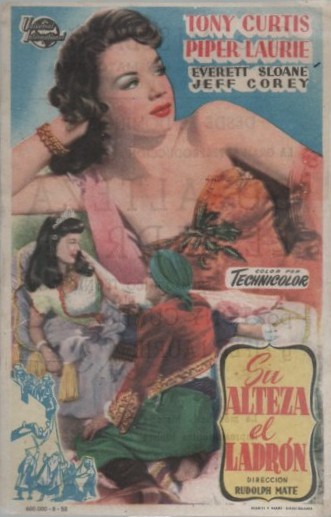 PROGRAMA DE CINE: SU ALTEZA EL LADRÓN