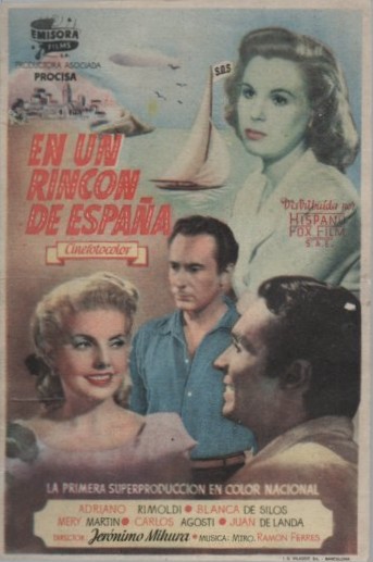 PROGRAMA DE CINE: EN UN RINCON DE ESPAÑA