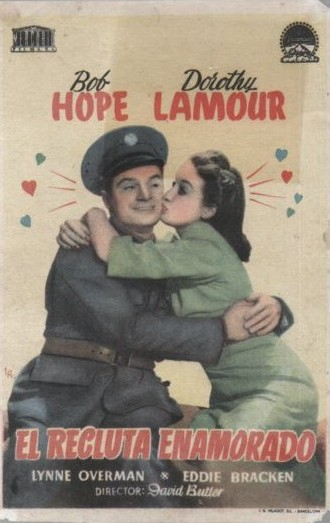 PROGRAMA DE CINE: EL RECLUTA ENAMORADO