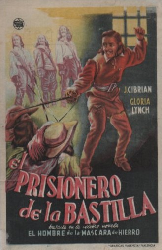PROGRAMA DE CINE: EL PRISIONERO DE LA BASTILLA