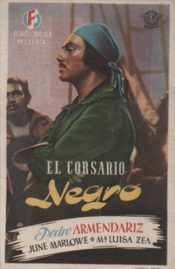 PROGRAMA DE CINE: EL CORSARIO NEGRO