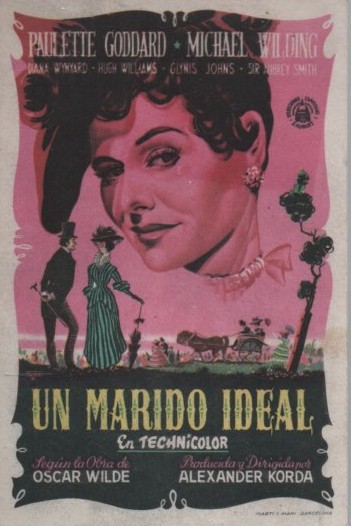 PROGRAMA DE CINE: UN MARIDO IDEAL