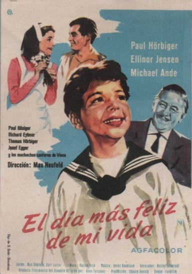 PROGRAMA DE CINE: EL DÍA MÁS FELIZ DE MI VIDA
