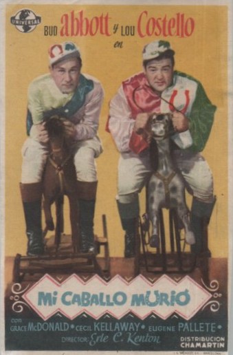 PROGRAMA DE CINE: MI CABALLO MURIÓ