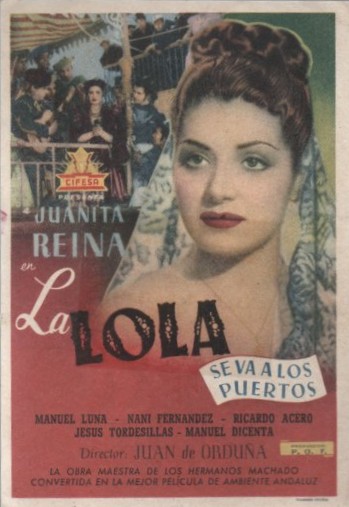 PROGRAMA DE CINE: LA LOLA SE VA A LOS PUERTOS