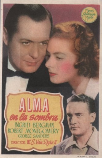 PROGRAMA DE CINE: ALMA EN LA SOMBRA