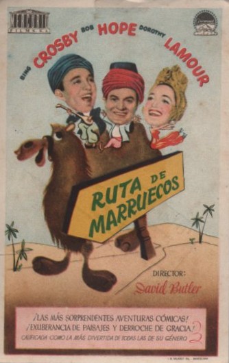 PROGRAMA DE CINE: RUTA DE MARRUECOS
