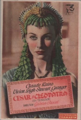 PROGRAMA DE CINE: CESAR Y CLEOPATRA