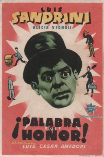 PROGRAMA DE CINE: ¡PALABRA DE HONOR!