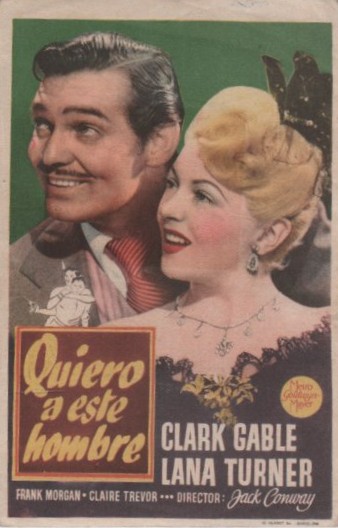 PROGRAMA DE CINE: QUIERO A ESTE HOMBRE