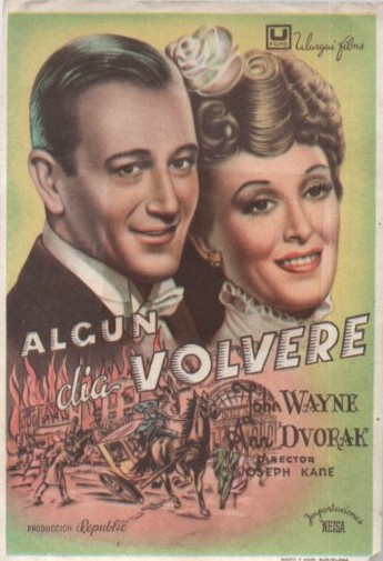 PROGRAMA DE CINE: ALGÚN DÍA VOLVERÉ