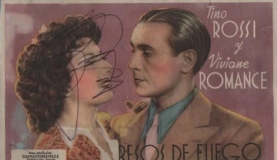 PROGRAMA DE CINE: BESOS DE FUEGO