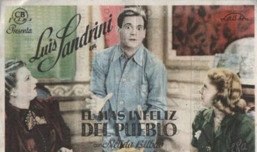 PROGRAMA DE CINE: EL MÁS INFELIZ DEL PUEBLO