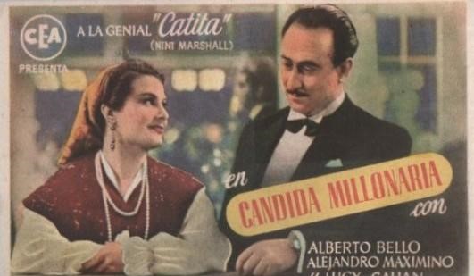 PROGRAMA DE CINE: CANDIDA MILLONARIA