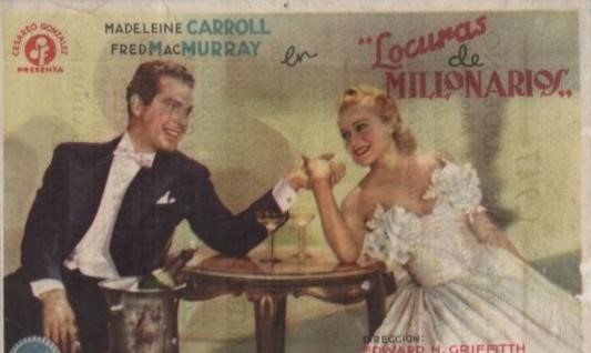 PROGRAMA DE CINE: LOCURAS DE MILLONARIOS