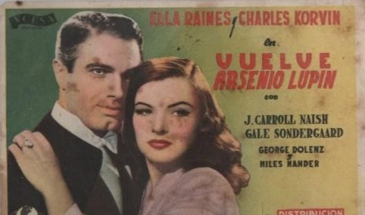 PROGRAMA DE CINE: VUELVE ARSENIO