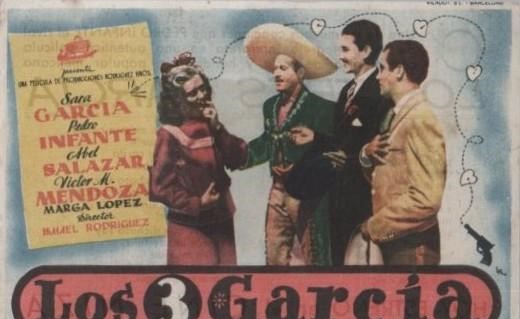 PROGRAMA DE CINE: LOS 3 GARCÍA