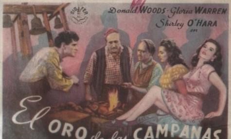 PROGRAMA DE CINE: EL ORO DE LAS CAMPANAS