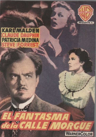 PROGRAMA DE CINE: EL FANTASMA DE LA CALLE MORGUE