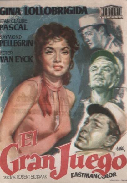 PROGRAMA DE CINE: EL GRAN JUEGO