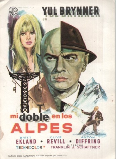 PROGRAMA DE CINE: MI DOBLE EN LOS ALPES