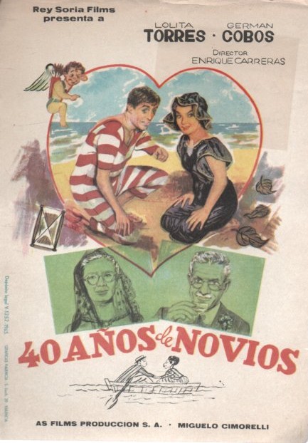 PROGRAMA DE CINE: 40 AÑOS DE NOVIOS