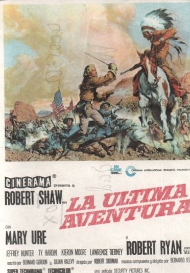 PROGRAMA DE CINE: LA ÚLTIMA AVENTURA