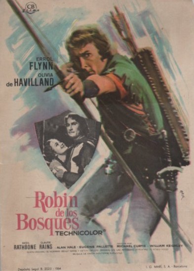 PROGRAMA DE CINE: ROBIN DE LOS BOSQUES