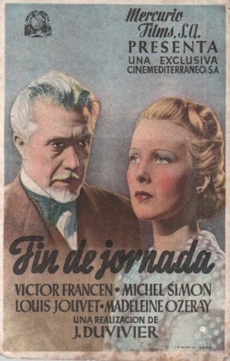 PROGRAMA DE CINE: FIN DE JORNADA