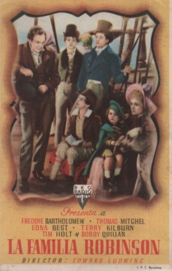 PROGRAMA DE CINE: LA FAMILIA ROBINSON