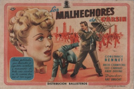 PROGRAMA DE CINE: LOS MALHECHORES DE CARSIN