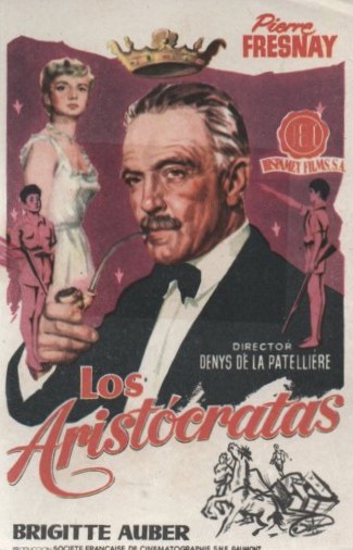 PROGRAMA DE CINE: LOS ARISTÓCRATAS