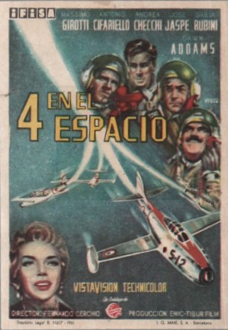PROGRAMA DE CINE: 4 EN EL ESPACIO