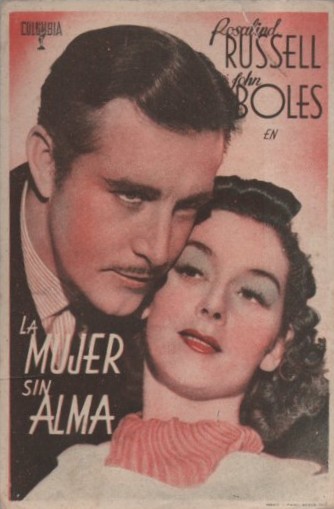 PROGRAMA DE CINE: LA MUJER SIN ALMA
