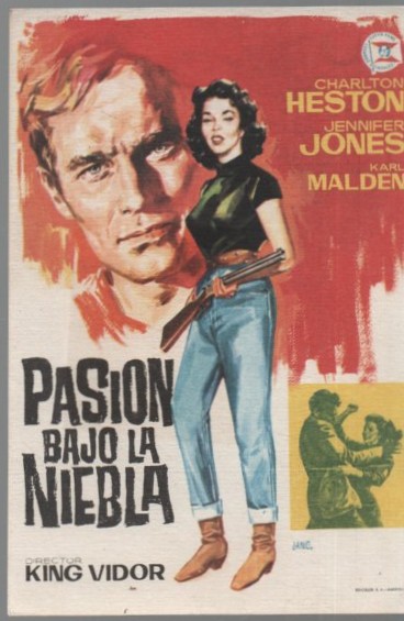 PROGRAMA DE CINE: PASION BAJO LA NIEBLA