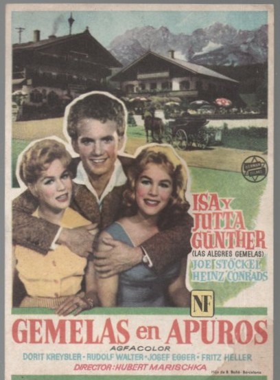 PROGRAMA DE CINE: GEMELAS EN APUROS