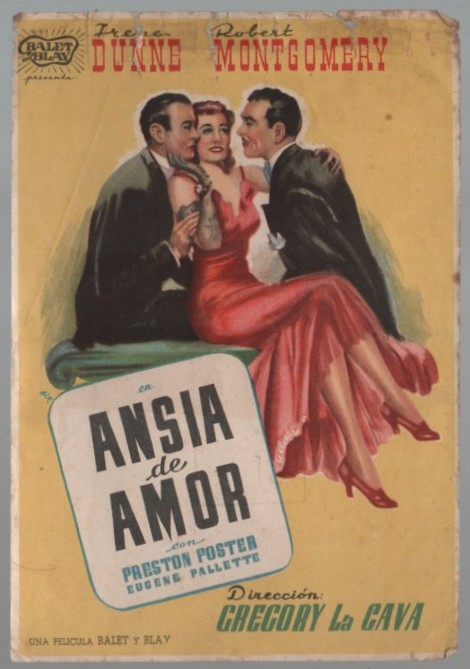 PROGRAMA DE CINE: ANSIA DE AMOR