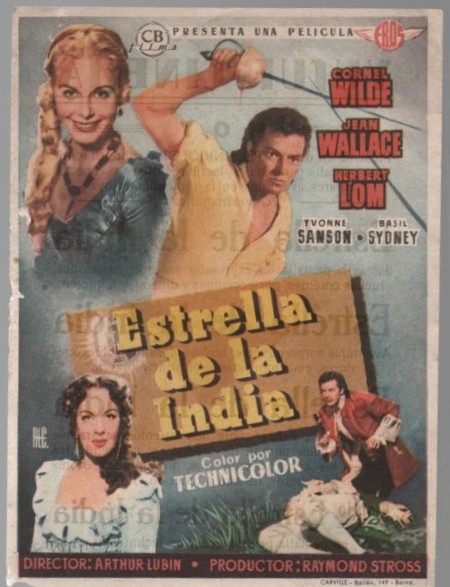 PROGRAMA DE CINE: ESTRELLA DE LA INDIA