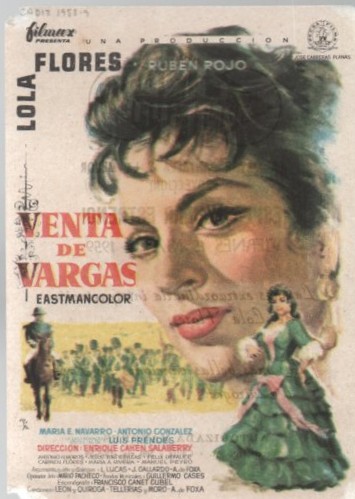 PROGRAMA DE CINE: VENTA DE VARGAS