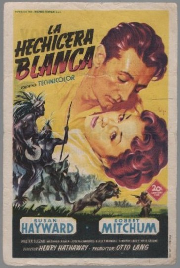PROGRAMA DE CINE: LA HECHICERA BLANCA