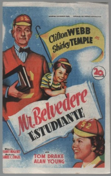 PROGRAMA DE CINE: MR BELVEDERE ESTUDIANTE