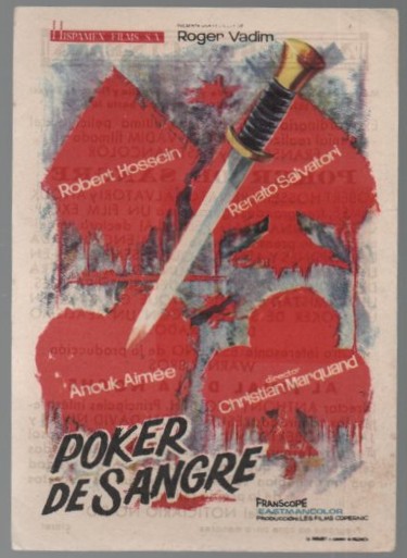 PROGRAMA DE CINE: POKER DE SANGRE
