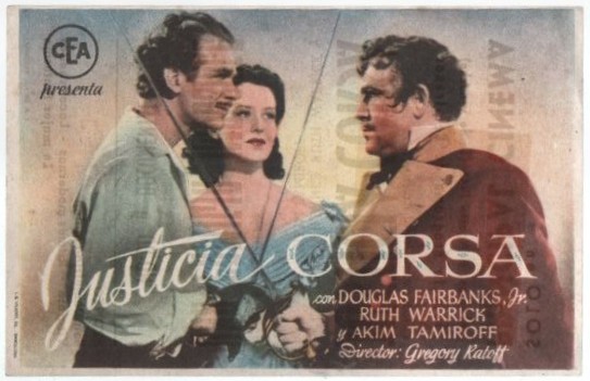 PROGRAMA DE CINE: JUSTICIA CORSA