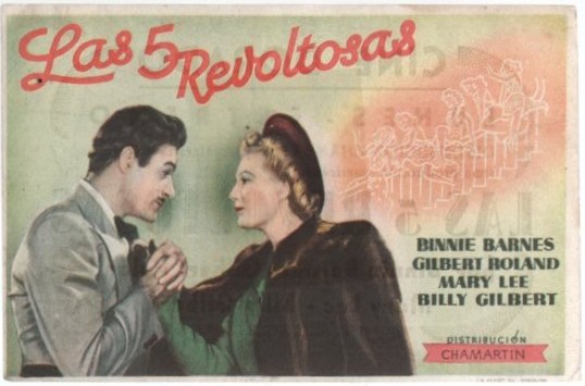 PROGRAMA DE CINE: LAS 5 REVOLTOSAS