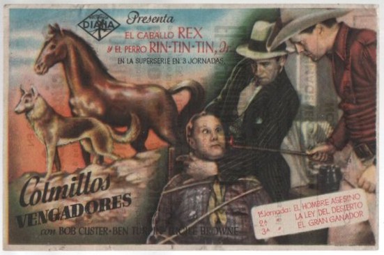 PROGRAMA DE CINE: COLMILLOS VENGADORES
