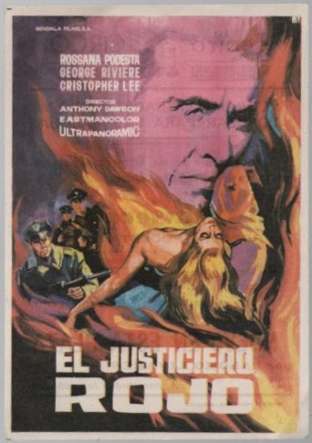 PROGRAMA DE CINE: EL JUSTICIERO ROJO
