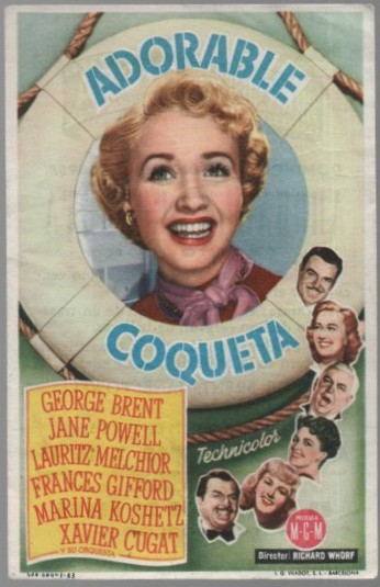 PROGRAMA DE CINE: ADORABLE COQUETA