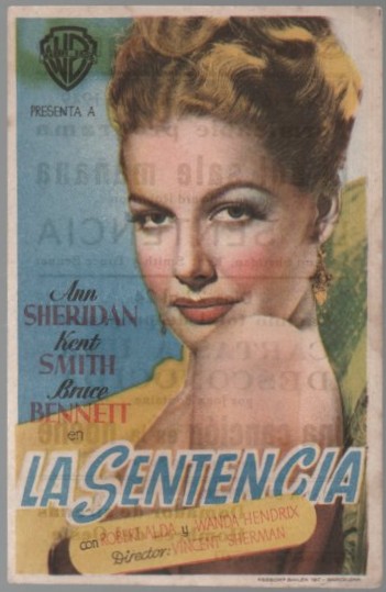 PROGRAMA DE CINE: LA SENTENCIA