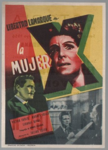 PROGRAMA DE CINE: LA MUJER X